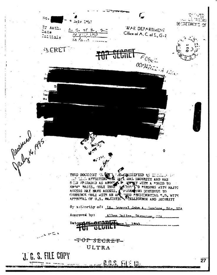 Majestic 12: Aliansi Alien dengan Pemerintah Dunia