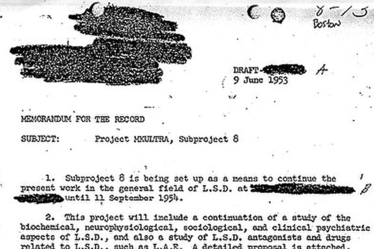 Proyek MK-Ultra: Eksperimen Gelap CIA Mengendalikan Pikiran